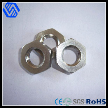 Uncamfered Hexagon Thin Nuts aus Kohlenstoffstahl (DIN439)